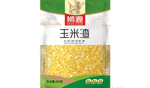 獅源-玉米渣400g