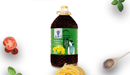 石庫(kù)門(mén)濃香菜籽油5L