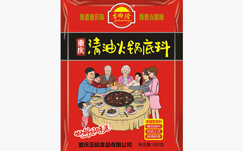 吉順隆重慶清油火鍋底料300g