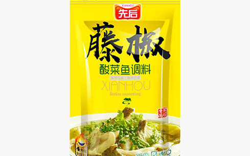 先后-藤椒酸菜魚(yú)調(diào)料340g