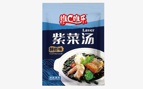 維C唯樂(lè)紫菜湯（鮮蝦味）65g