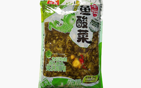 魚酸菜（碎泡菜）2kg-先后