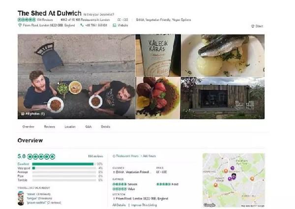 利用評論，把自家后院變人氣餐廳